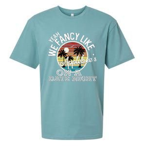 Yeah We Fancy Like A.P.P.L.E.B.E.E.S On A Date Night Country Music Sueded Cloud Jersey T-Shirt