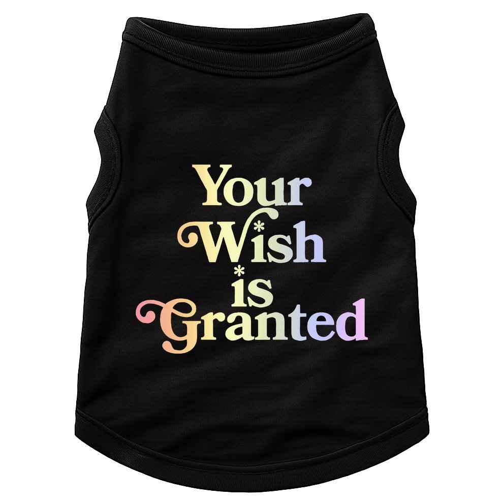 Your Wish Is Granted Doggie Tank