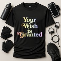 Your Wish Is Granted Cooling Performance Crew T-Shirt