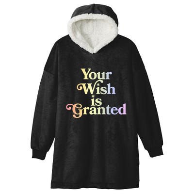 Your Wish Is Granted Hooded Wearable Blanket