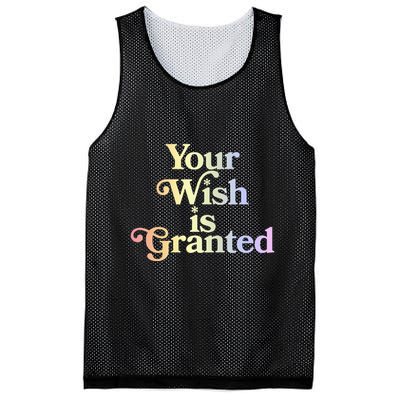 Your Wish Is Granted Mesh Reversible Basketball Jersey Tank
