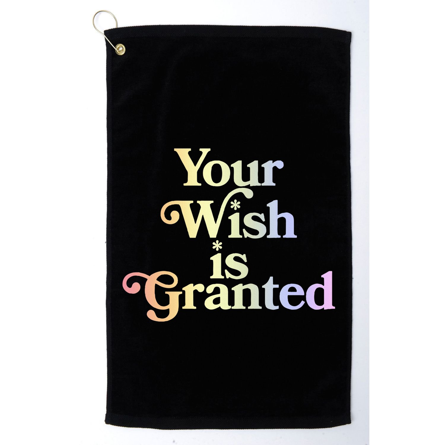 Your Wish Is Granted Golf Towel