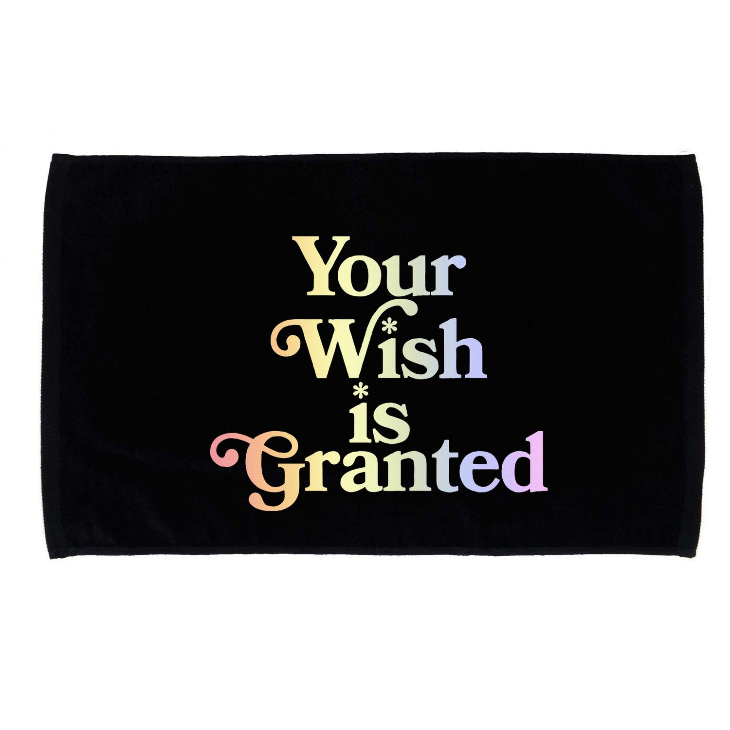 Your Wish Is Granted Microfiber Hand Towel