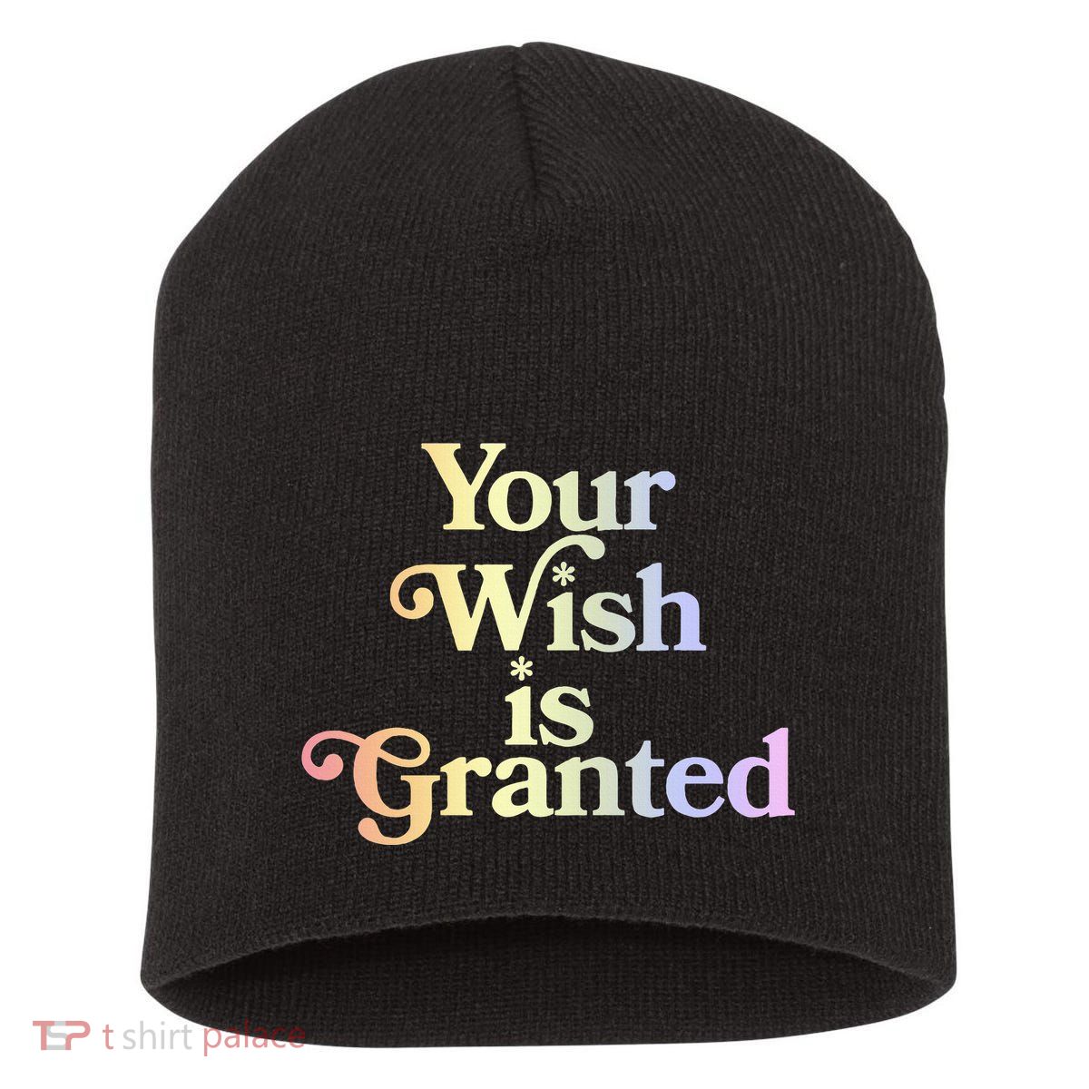 Your Wish Is Granted Short Acrylic Beanie