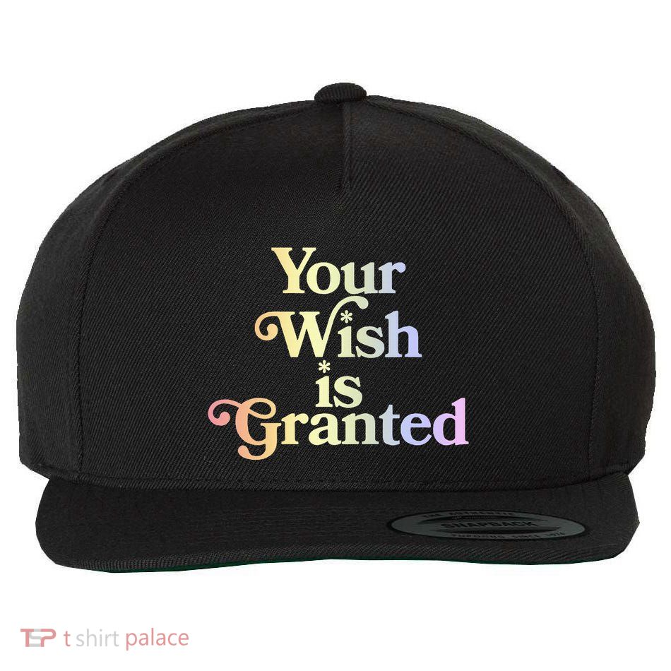 Your Wish Is Granted Wool Snapback Cap