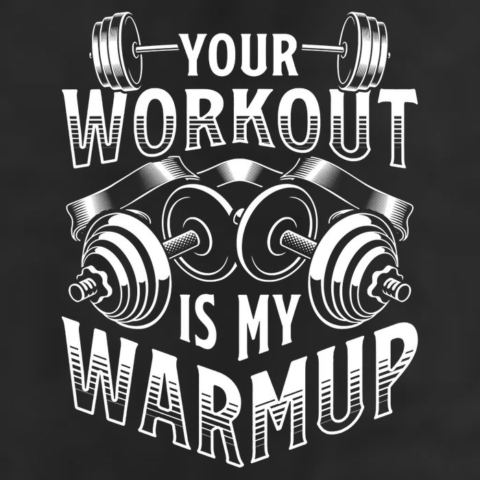 Your Workout Is My Warm Up Cardio Exercise Weight Fitness Hat