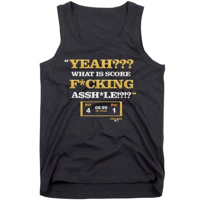 Yeah What Is Score Fucking Tank Top