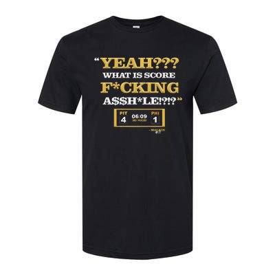 Yeah What Is Score Fucking Softstyle CVC T-Shirt