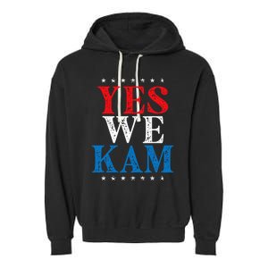 Yes We Kam Saying Quote Garment-Dyed Fleece Hoodie