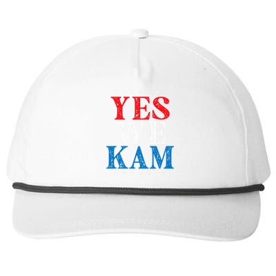 Yes We Kam Saying Quote Snapback Five-Panel Rope Hat