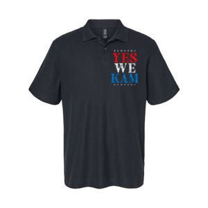 Yes We Kam Saying Quote Softstyle Adult Sport Polo