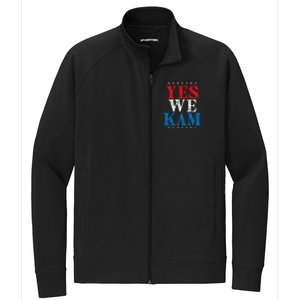 Yes We Kam Saying Quote Stretch Full-Zip Cadet Jacket