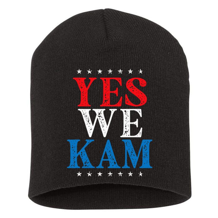 Yes We Kam Saying Quote Short Acrylic Beanie