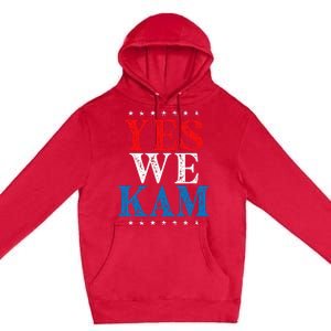 Yes We Kam Saying Quote Premium Pullover Hoodie