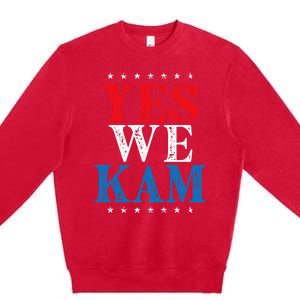 Yes We Kam Saying Quote Premium Crewneck Sweatshirt