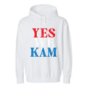 Yes We Kam Saying Quote Garment-Dyed Fleece Hoodie