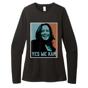 Yes We Kam Madam Harris Fun Womens CVC Long Sleeve Shirt