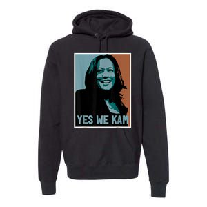 Yes We Kam Madam Harris Fun Premium Hoodie