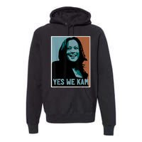 Yes We Kam Madam Harris Fun Premium Hoodie