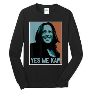 Yes We Kam Madam Harris Fun Tall Long Sleeve T-Shirt