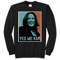 Yes We Kam Madam Harris Fun Tall Sweatshirt