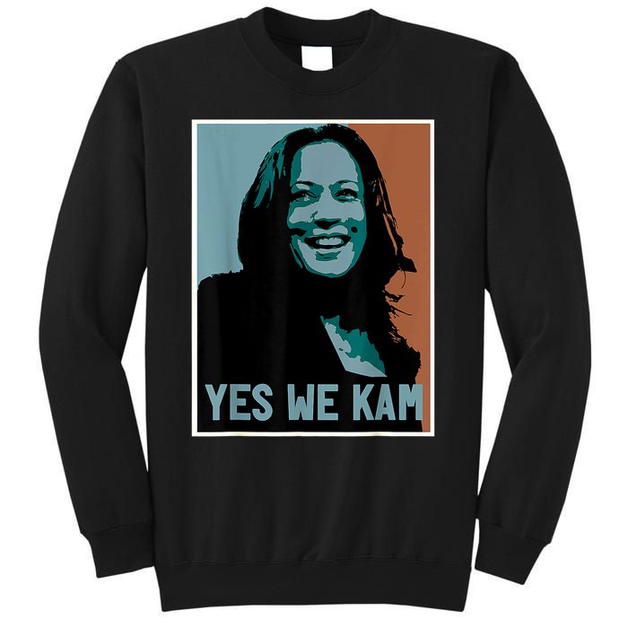 Yes We Kam Madam Harris Fun Tall Sweatshirt