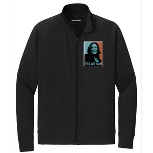 Yes We Kam Madam Harris Fun Stretch Full-Zip Cadet Jacket