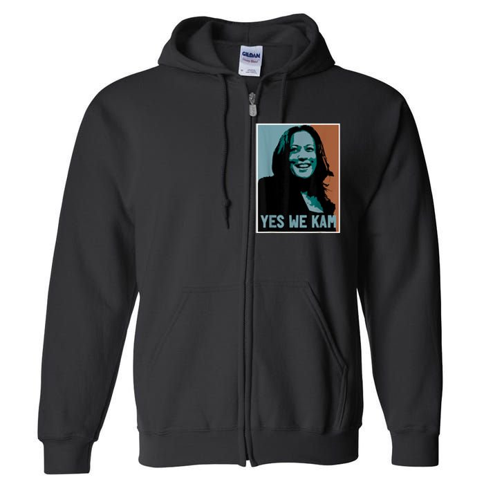 Yes We Kam Madam Harris Fun Full Zip Hoodie