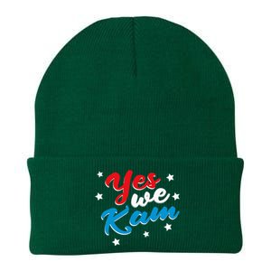 Yes We Kam Kamala Harris Supporter President 2024 Knit Cap Winter Beanie