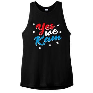 Yes We Kam Kamala Harris Supporter President 2024 Ladies PosiCharge Tri-Blend Wicking Tank