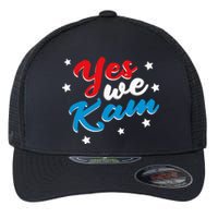 Yes We Kam Kamala Harris Supporter President 2024 Flexfit Unipanel Trucker Cap