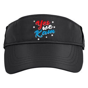 Yes We Kam Kamala Harris Supporter President 2024 Adult Drive Performance Visor