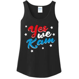 Yes We Kam Kamala Harris Supporter President 2024 Ladies Essential Tank