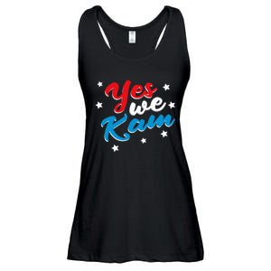 Yes We Kam Kamala Harris Supporter President 2024 Ladies Essential Flowy Tank