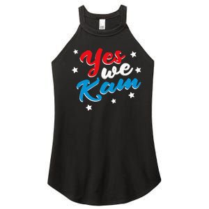 Yes We Kam Kamala Harris Supporter President 2024 Women's Perfect Tri Rocker Tank