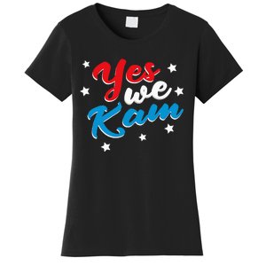 Yes We Kam Kamala Harris Supporter President 2024 Women's T-Shirt