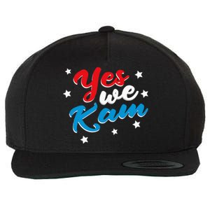 Yes We Kam Kamala Harris Supporter President 2024 Wool Snapback Cap