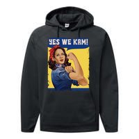 Yes We Kam Madam Harris Fun Performance Fleece Hoodie