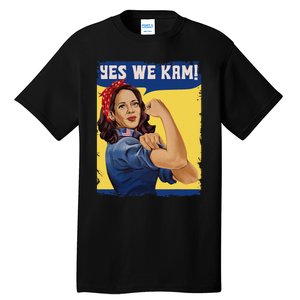 Yes We Kam Madam Harris Fun Tall T-Shirt