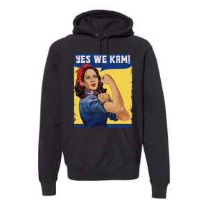 Yes We Kam Madam Harris Fun Premium Hoodie