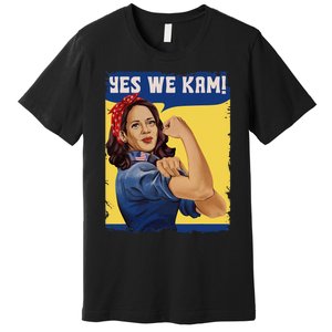 Yes We Kam Madam Harris Fun Premium T-Shirt