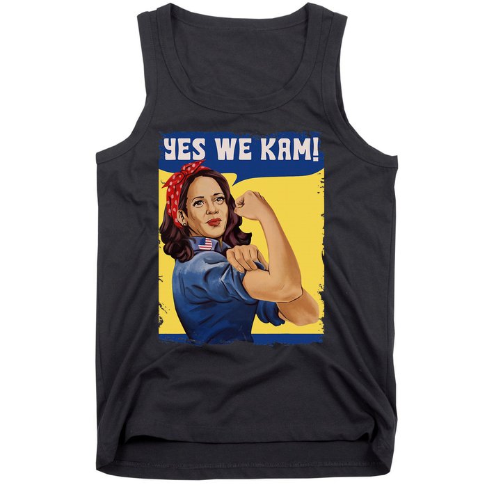 Yes We Kam Madam Harris Fun Tank Top