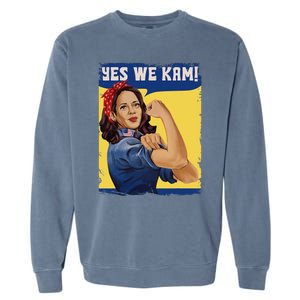 Yes We Kam Madam Harris Fun Garment-Dyed Sweatshirt