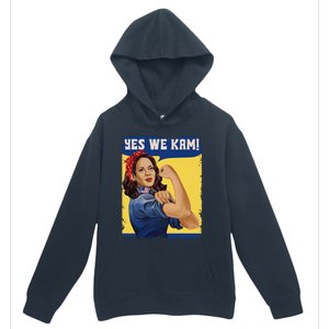 Yes We Kam Madam Harris Fun Urban Pullover Hoodie