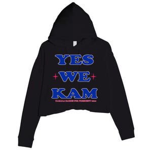 Yes We Kam Madam Harris Fun Crop Fleece Hoodie