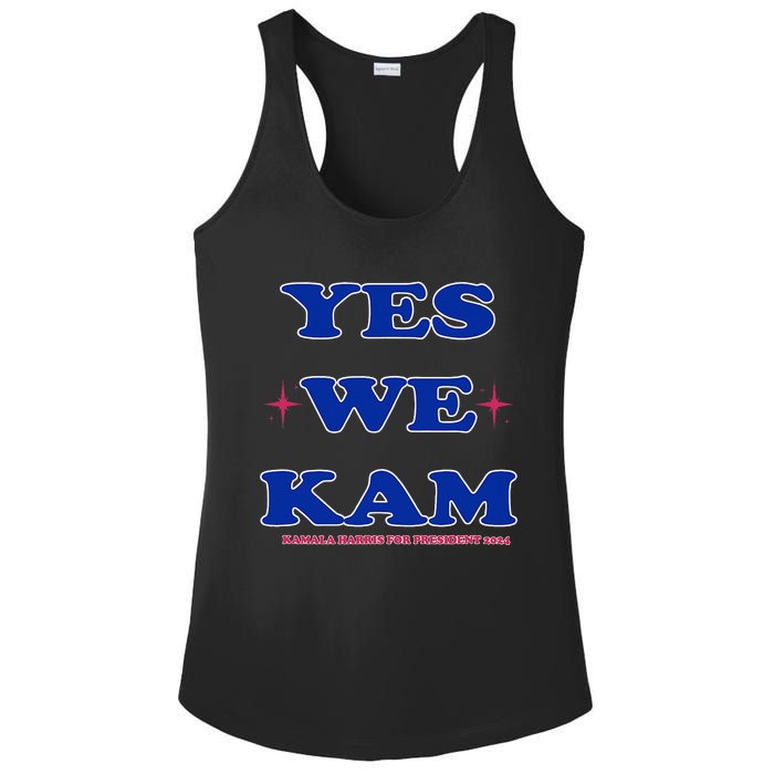 Yes We Kam Madam Harris Fun Ladies PosiCharge Competitor Racerback Tank