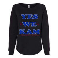 Yes We Kam Madam Harris Fun Womens California Wash Sweatshirt