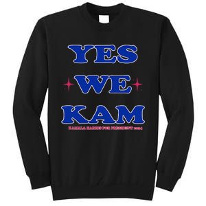 Yes We Kam Madam Harris Fun Tall Sweatshirt