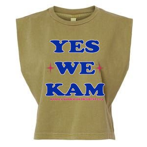 Yes We Kam Madam Harris Fun Garment-Dyed Women's Muscle Tee