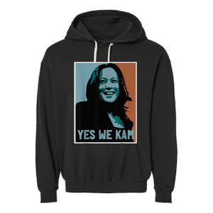 Yes We Kam Madam Harris Fun Garment-Dyed Fleece Hoodie